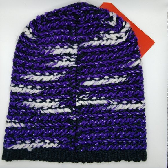 BNWT- The North Face Kaylinda Beanie Urban Navy/Deep Blue Color - Picture 2 of 7